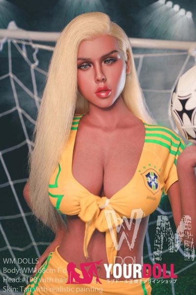 WM Dolls Helana 168cm Fカップ  #198 ブラウン肌  ラブドール 巨乳