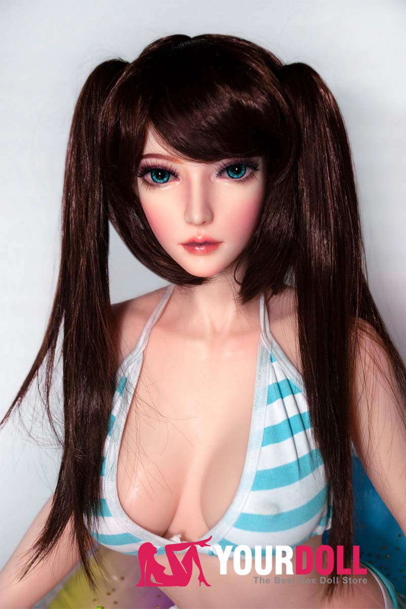ElsaBabe Aiko 102cm ノーマル肌  フルシリコン製 小悪魔 BJD風 ラブ人形 3種類の胸選択可能