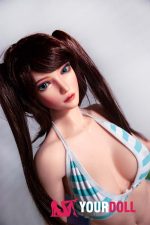 ElsaBabe Aiko HA017 102cm ノーマル肌  フルシリコン製 小悪魔 BJD風 ラブ人形