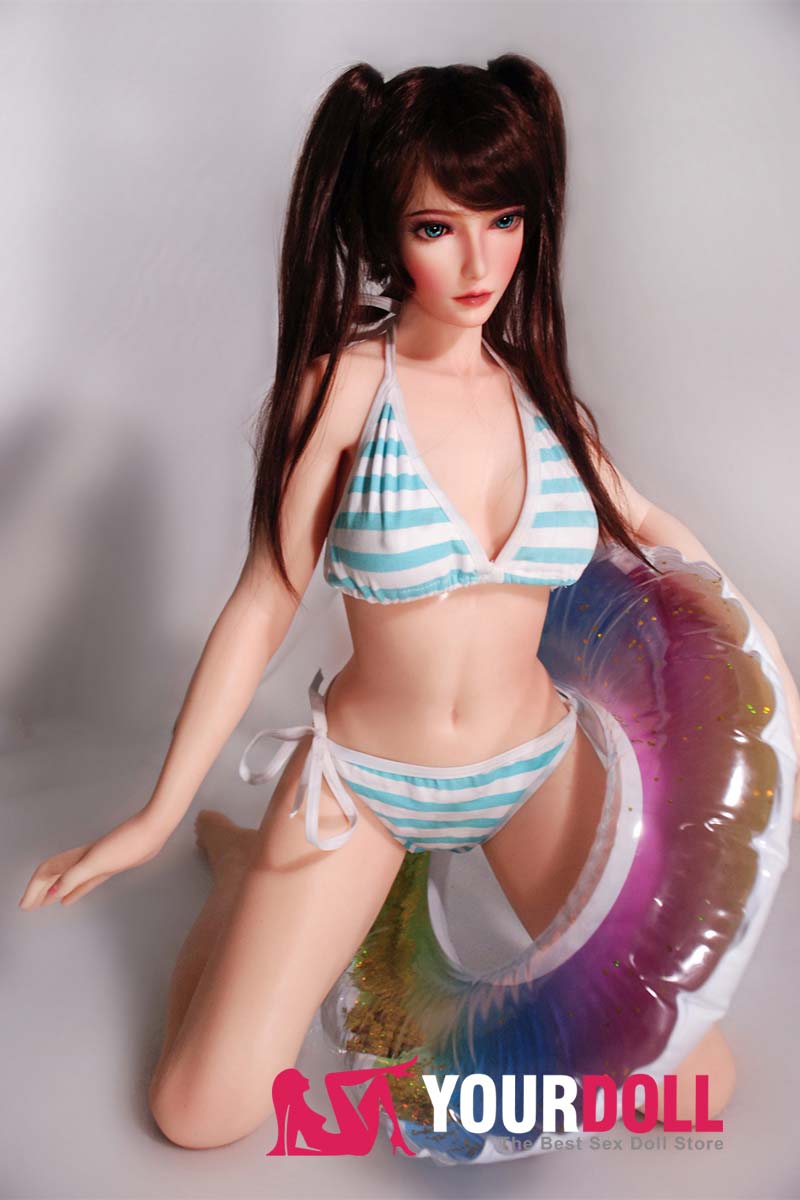 ElsaBabe Aiko 102cm ノーマル肌  フルシリコン製 小悪魔 BJD風 ラブ人形 3種類の胸選択可能