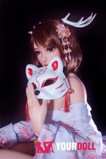ElsaBabe Mizuki HB030 150cm ノーマル肌  フルシリコン製 巫女 BJD風 ラブ人形
