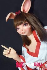 ElsaBabe Rina ZHB002 150cm ノーマル肌  フルシリコン製 兎娘 ラブドール