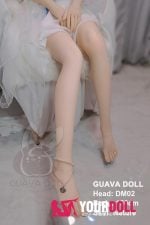 GUAVADOLL  DM02 150cm  Dカップ ノーマル肌 手描きメイク ビニール製のヘッド（PVC）ダッチワイフ アニメ