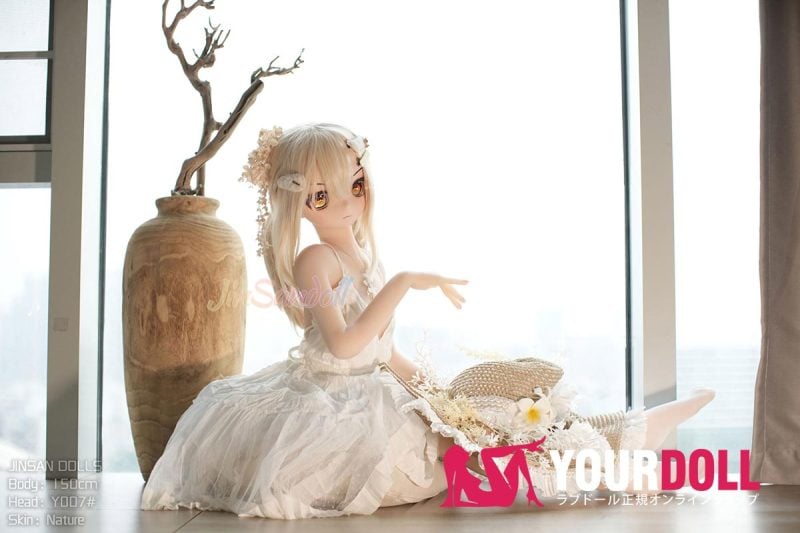 WM Dolls  Hinata 150cm  Aカップ  #Y007 ビニール製ヘッド+TPE製ボディ ノーマル肌 可愛い ラブドール