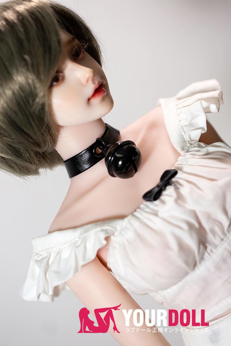 QitaDoll 晓柒 60cm 2kg 短髪ガール BJD人形 レジン製ヘッド+シリコンボディ 1穴使用可 ノーマル肌 シリコン製リアルドール