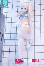 WM Dolls 藍ちゃん 140cm Cカップ #Y012 ビニール製ヘッド+シリコン製ボディ ノーマル肌 新品 アニメドール スケスケ